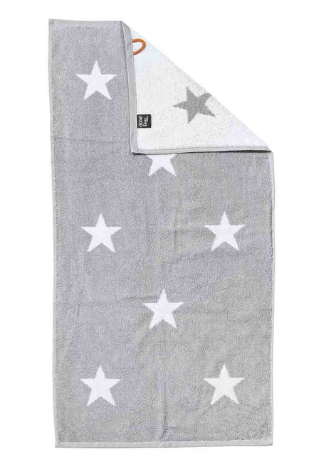 Ster zilvergrijs_Handdoek