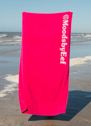 Strandlaken fuchsia 100-200