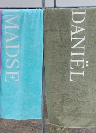 Strandlaken met XXL print