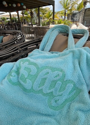 Strandtas mint met naam