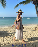 Strandtasche aus Frottee Camo