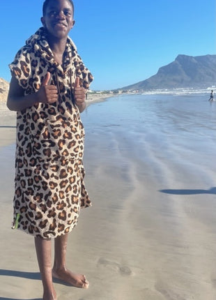 Surfponcho kids Leopard