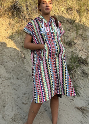Surfponcho Pom met naam