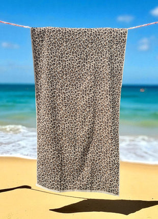 Lasa strandhanddoek Panter