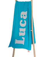 S&LT strandlaken met print