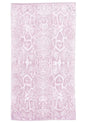 Vossen strandlaken snake roze
