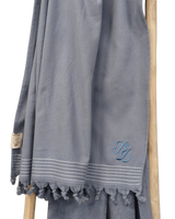 Walra hamamdoek met initialen