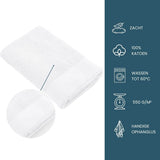 Walra Soft Cotton badlaken wit - 5 stuks