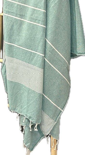 xxl hamamdoek zeegroen