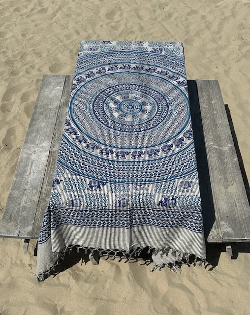 XXL Katoenen doek Elephant