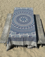 XXL Katoenen doek Elephant