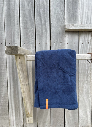 XXL Saunakilt man donkerblauw