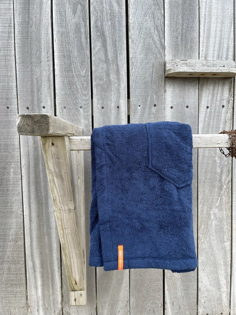 XXL Saunakilt man donkerblauw