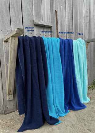XXL Strandlakens blauw