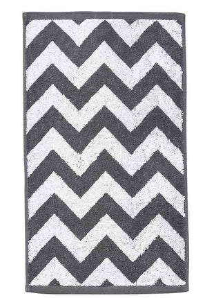 Zigzag antraciet_Gastendoek