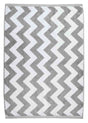 Zigzag zilvergrijs_Badmat