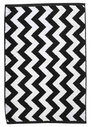 Zigzag zwart_Badmat