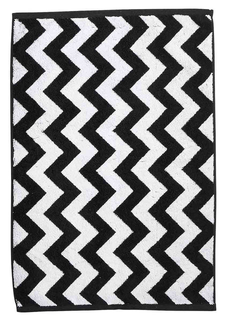 Zigzag zwart_Badmat