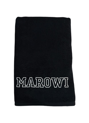 Strandhanddoek borduren